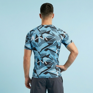 Camiseta de Compresión Personalizada para Hombre, Manga Corta, para Gimnasio, Fitness, Entrenamiento Atlético, Ropa Deportiva para Correr - Product Image 2