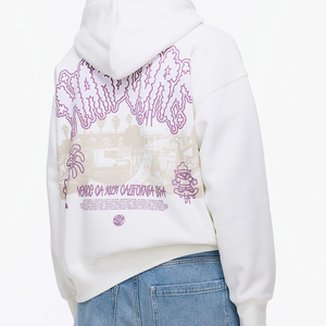 Custom Logo Printing Embroidery Long Sleeve Waffle <b>Pullover</b> <b>Mens</b> Hoodies Sweatshirts Casual Hoodie With Kangaroo Pocket - Product Image 4