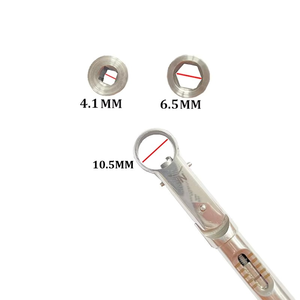 Clé dynamométrique à cliquet de précision pour implants dentaires de haute qualité, 10 à 50 Ncm, avec embouts pour chirurgie dentaire - Product Image 1