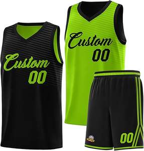 Uniforme de Baloncesto Unisex de Alta Calidad, Nuevo Diseño OEM, Jersey sin Mangas, Talla Grande, 100% Poliéster, Transpirable y de Secado Rápido - Product Image 3
