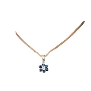 Bijoux indiens faits à la main en argent de haute qualité en acier inoxydable motif en croix Zircon perle chaînes en or Arizona Main - Product Image 1