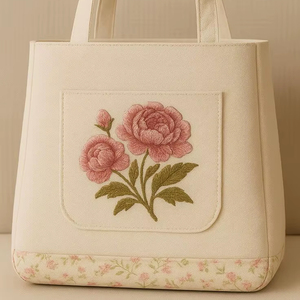 Stylish Printed Cotton Canvas Tote <b>Bag</b> Eco-Friendly Reusable Shopping <b>Bag</b> for Fashion and Daily Use - Product Image 1