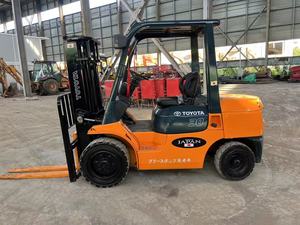 Used Toyota 3-ton <b>Forklifts</b> with Original Engine High Quality & Performance Competitive Prices for Mines & Ports - Product Image 3