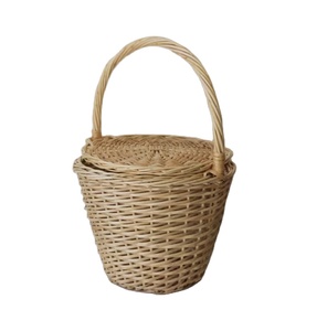 ตะกร้า-กระเป๋ากระดาษทอขนาดกลางกระเป๋าชายหาดถักโครเชต์ macrame ส่งตรงจากผู้ผลิตอินเดีย - Product Image 1