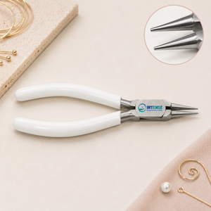 Professional Stainless Steel Round Nose Jewelry Making Pliers <b>Wire</b> Looping Beading <b>Craft</b> Tool OEM ODM Factory Wholesale - Product Image 6