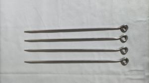 Los versátiles brochetas de acero inoxidable son un elemento esencial en la cocina. Duraderas, reutilizables y listas para todas tus aventuras culinarias. - Product Image 2