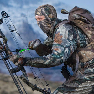 Masque facial pour la randonnée, la chasse en plein air, la pêche, le cyclisme, la course à pied, la protection solaire, 100% polyester, respirant, imperméable, anti-poussière, résistant au vent - Product Image 3