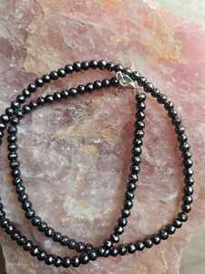 Cuentas de Diamante Moissanita Negra de 5 MM y 22 Pulgadas, Corte AAA Facetado, para Joyería - Product Image 1
