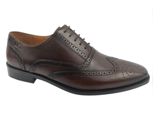 Zapatos Oxford de Vestir para Hombre, Color Marrón, con Cordones, Punta en Pico, para Oficina y Carrera Profesional, Suela de Goma de Color Sólido, para Todas las Temporadas - Product Image 1