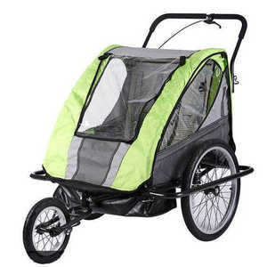 Remolque Infantil 2 en 1 para Bicicletas y Correpasillos, Modelo BT-504, Fabricado en China, para Diversión Activa - Product Image 1