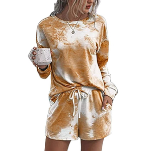 2025 Hot Women Plus Size Low Price 2 PC Spring High Quality Casual Couple Regular Sweatshirt Ankle <b>Set</b> Polyester/Cotton - Product Image 5