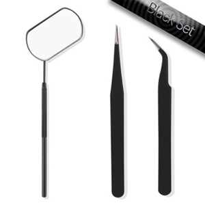 Professional Eyelash Extension Tweezers Stainless Steel Mirror Lash Lifting <b>Tool</b> Precision Volume Lash Application - Product Image 1