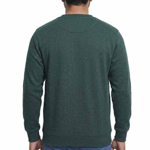 Breathable Comfortable Crew Neck Solid Knitted Long Sleeve Casual Sweatshirt Autumn Wear Easy To Wear Sweatshirt - Product Image 2