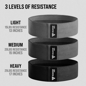 ยางยืดออกกำลังกายสำหรับออกกำลังกายแบบสควอทส์พร้อมสายรัดข้อมือ - Product Image 5