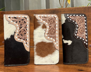 Nouveaux fabricants à la mode Premium Designer mince en cuir usiné à la main hommes Long portefeuille à deux volets luxe carte porte-monnaie sac à main - Product Image 5