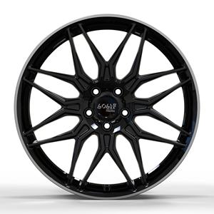 Jantes forgées sur mesure 6061-T6 fabriquées à Taïwan, légères, monobloc, 18-24 pouces - Product Image 1