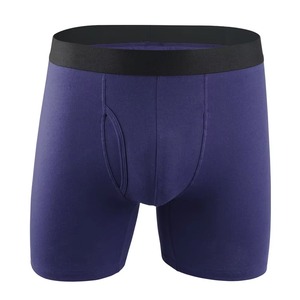 Calzoncillos Bóxer Elásticos de Algodón para Hombre, Ecológicos, de Secado Rápido y Transpirables, Proveedor OEM, Venta al Por Mayor, Mejor Vendedor - Product Image 3