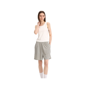 Pantalones Cortos Deportivos de Malla Transpirable y de Secado Rápido para Mujer, de Cintura Alta, para Correr, Playa, Verano, Aire Libre, Casuales, Deportivos, de 4/4 de Longitud - Product Image 1