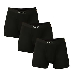 Boxer da Uomo in Bambù, Confezione da 3, con Tasca Frontale, Traspiranti, Corti per Comfort e Stile - Product Image 1