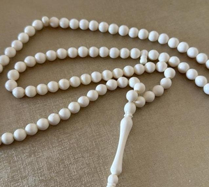 Tasbih de qualité supérieure en os de buffle pour la prière islamique, 100 perles, Misbaha, chapelet en os, Subha, perles de prière musulmanes - Product Image 5