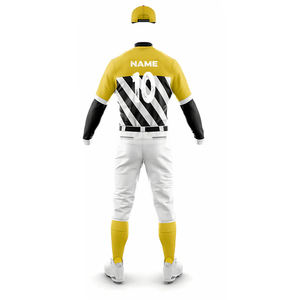 Ensemble d'uniformes de baseball personnalisés de qualité supérieure pour hommes, prix de gros raisonnable pour les vêtements de baseball et de softball - Product Image 6