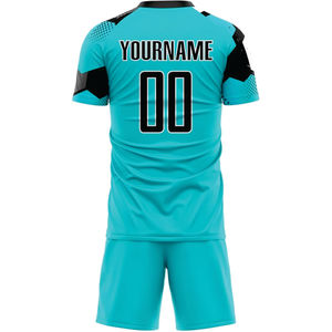 Kit d'entraînement de football avancé, ensemble de maillots de football légers et extensibles, conception personnalisée, fabricant, vêtements en gros - Product Image 6