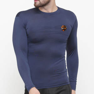 Chemises de compression pour hommes à manches longues de haute qualité, impression par sublimation personnalisée, chemises décontractées d'hiver - Product Image 1