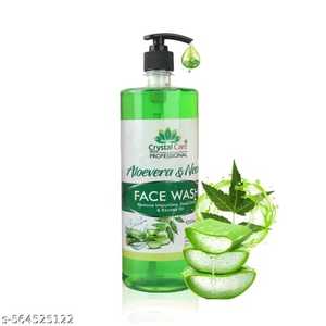 Gel Facial Refrescante 3 en 1 de Aloe Vera y Neem Orgánico para Todo Tipo de Piel - Product Image 1