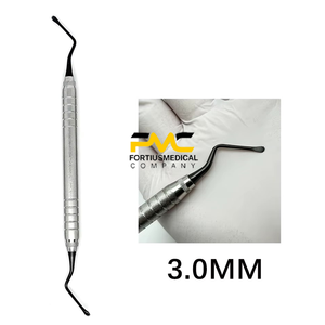 Espátula de doble filo para limpieza de dientes, herramienta dental restauradora con borde de sierra para una limpieza clínica eficiente - Product Image 4