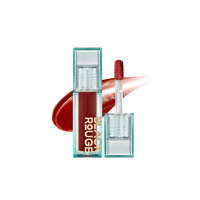 Rouge noir coréen double couche sur velours brillant à lèvres plus dodu vente à chaud brillant à lèvres de base de marque privée hydratant forme de gel brillant