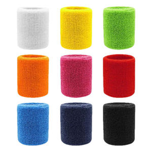 Muñequeras Deportivas Personalizadas al por Mayor, Bandas para la Cabeza de Tela de Rizo que Absorben la Humedad para Baloncesto, Tenis, Gimnasio y Ejercicio - Product Image 4