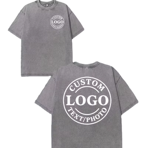 Front-Custom Printed Chest Labels Personalized Customization Your <b>Own</b> Images Custom Text Polyester Crew Neck Silk T-Shirts BD - Product Image 1