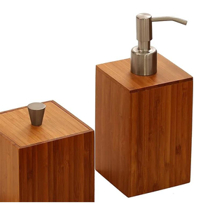 Juego de Accesorios de Baño de Madera Premium Sostenible, Decoración de Baño Elegante y Ecológica - Product Image 2