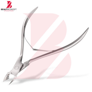 Ensemble professionnel de pinces à cuticules avec système à double ressort, outil de suppression des peaux mortes à bord tranchant pour manucure et pédicure en salon - Product Image 6