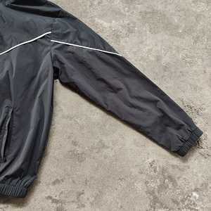 Customizable Waterproof Windproof OEM Custom <b>Mens</b> Streetwear Windbreaker Track Front Zip Reflective Sports <b>Jackets</b> 100% Nylon - Product Image 5