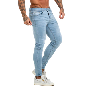 Regular Fit Mid Multi Pocket Eco-Friendly Smart Casual 100% Cotton Lightweight Breathable Jeans Unisex Medium Stretch Denim - Product Image 6