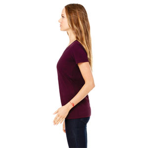 Camiseta Deportiva Personalizada para Mujer, Corte Holgado, Manga Corta, Transpirable, Cuello Redondo, con Colores y Diseños Personalizados, Secado Rápido - Product Image 2