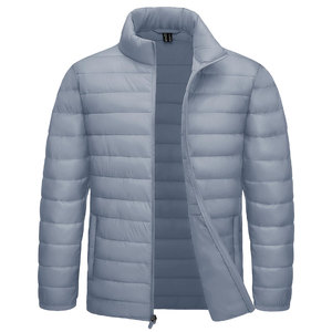 Veste matelassée réversible bicolore personnalisée, imperméable et coupe-vent, col montant, fermeture éclair, poches isolées, maximum de chaleur - Product Image 6