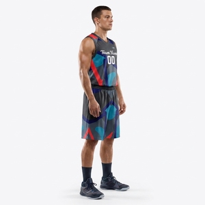 Groothandel op maat gemaakte gesublimeerde basketbaluniformen, ademende Dry Fit mesh jersey en shorts set, OEM ODM heren, jeugd, kinderen - Product Image 5
