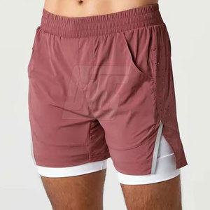 Shorts de sport pour homme en tissu doux, conçus pour la gym, la course à pied, l'entraînement et les activités sportives décontractées, offrant un confort maximal. - Product Image 4