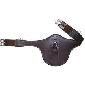 Sangle de Selle Équestre en Cuir Véritable Durable avec Boucles en Acier Inoxydable Rembourrée pour l'Entraînement et l'Équitation Personnalisable - Product Image 5