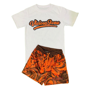 Conjunto de Camiseta y Pantalones Cortos para Hombre, Conjunto Deportivo de Dos Piezas con Camiseta y Pantalones Cortos a Juego, con Gorra Trucker 2026 - Product Image 5