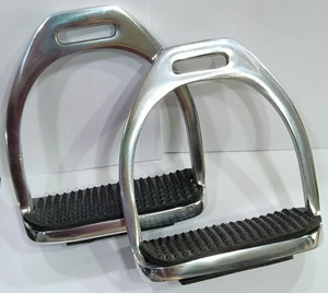 Tùy chỉnh cưỡi stirrups với miếng đệm cao su được làm từ nhôm bền-Nhà sản xuất Ấn Độ sắt stirrup với cao su Pad - Product Image 5