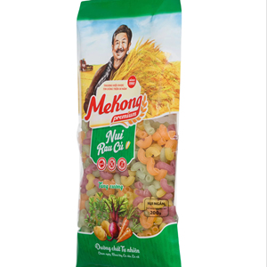 Pasta de Verduras Premium en Tubos Cortos 200g, Pasta de Arroz Saludable Sin Gluten, Fabricante Vietnamita - Product Image 1