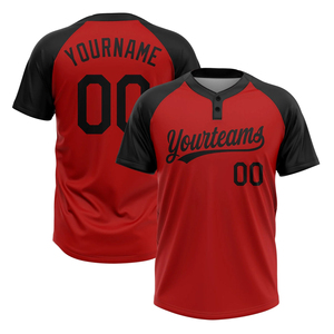 Op maat gemaakte geborduurde honkbaluniformen, shirts, groothandel, goedkope honkbaltenues, sportkleding, nieuwe bedrukte honkbalshirts - Product Image 5