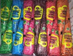 Pasta de Henna Instantánea de Color, Multicolor, Aroma Herbal, Grado Premium, Sin Amoníaco, Paquete de 12 Conos / 10 Tubos para Bodas y Eventos Sociales - Product Image 3