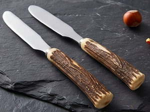 <b>Cheese</b> <b>Knives</b> <b>Set</b> With Wood Handles Stainless Steel Blades Durable Kitchen Tools For Home Use <b>Cheese</b> Serving And Hotel Use - Product Image 4