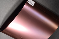 Film de protection de voiture ultra brillant bleu chrome, vinyle chromé miroir