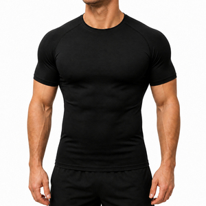 Gym <b>Compression</b> T <b>Shirts</b> <b>Custom</b> <b>Design</b> Performance Workout Wear Export Pakistan OEM Manufacturing Supply - Product Image 1