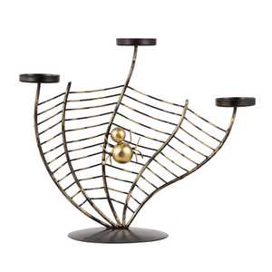Candelabro Lucent Spider Web con Decoración de Araña Dorada para Decoración del Hogar - Product Image 3